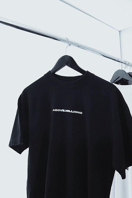 BUTTERFLY BLACK HEAVYWEIGHT T-SHIRT