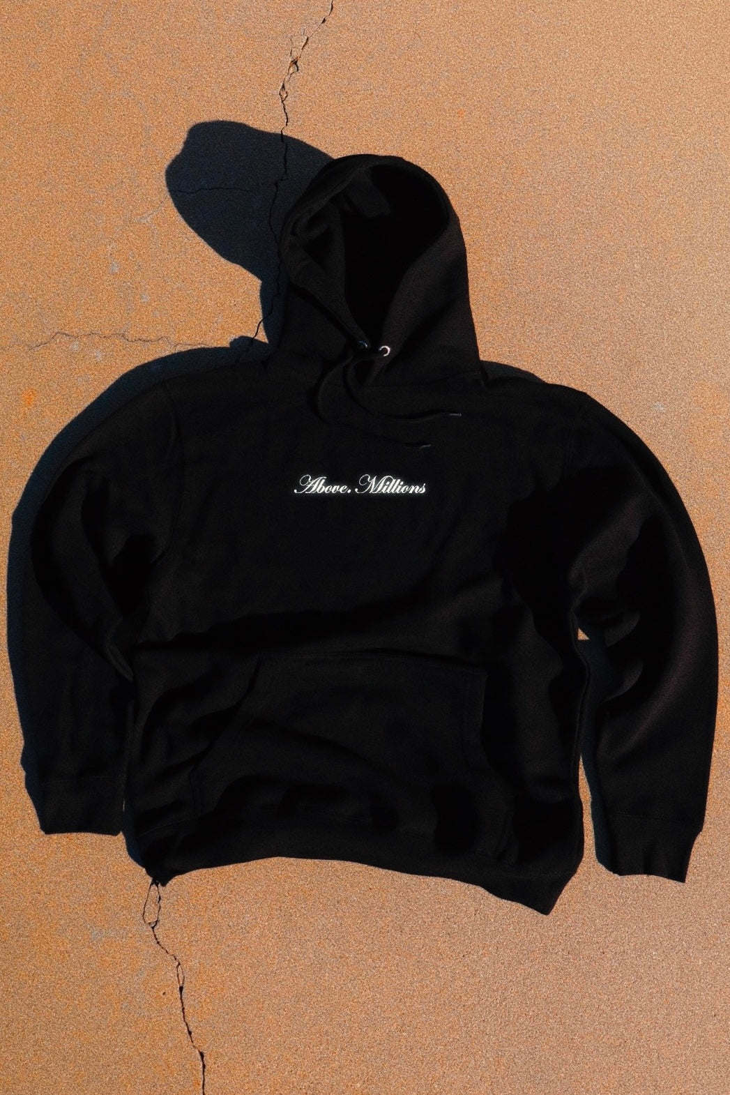 (1 PER OREDER) - CURSIVE HOODIE
