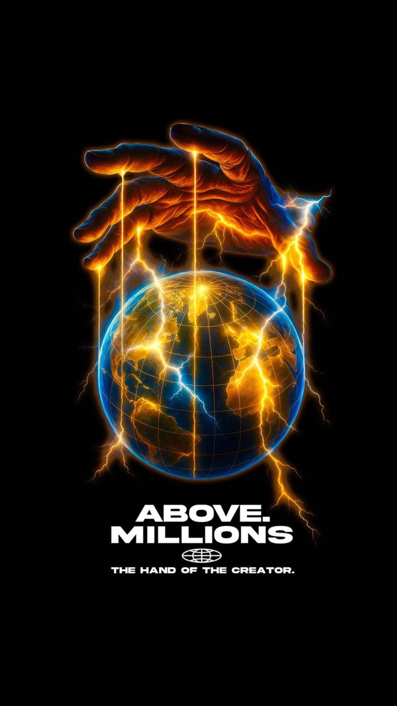 🚨RARE EDITION🚨 THE HAND OF THE CREATOR. (GLOW IN THE DARK MESSAGE ADDED)
