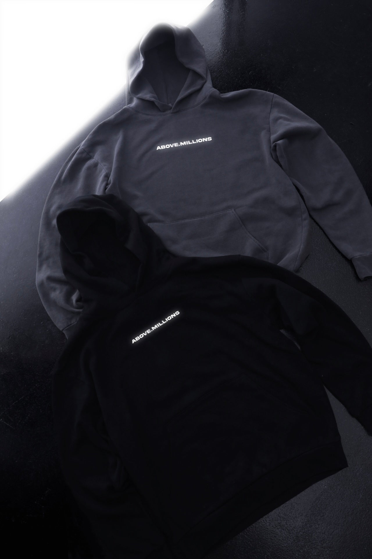 BLURRY TEXT ONLY VINTAGE MIDWEIGHT HOODIE