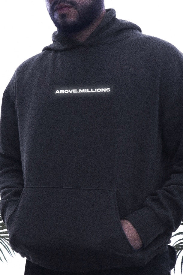 BLURRY TEXT ONLY VINTAGE MIDWEIGHT HOODIE
