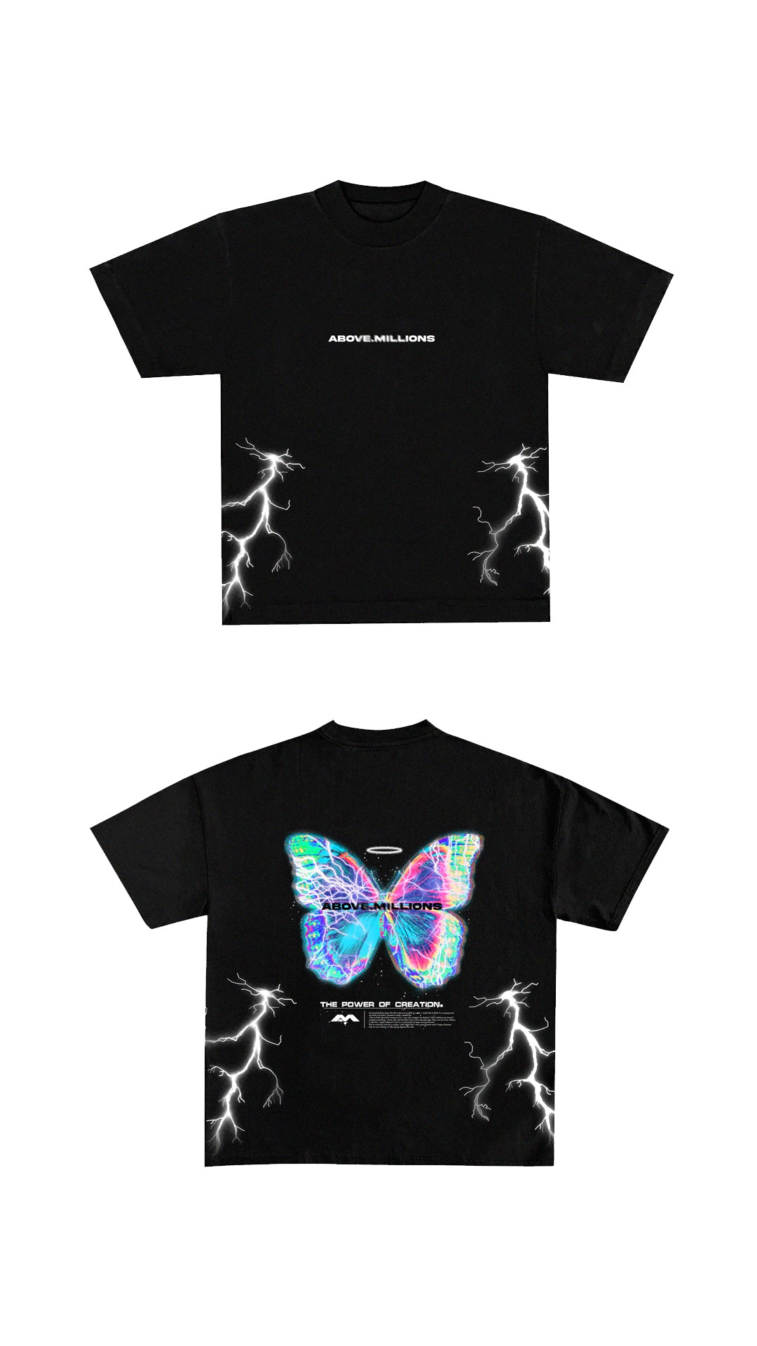 (RARE) STAR POWER. 🦋⚡️⭐️💫✨ HEAVYWEIGHT T-SHIRT