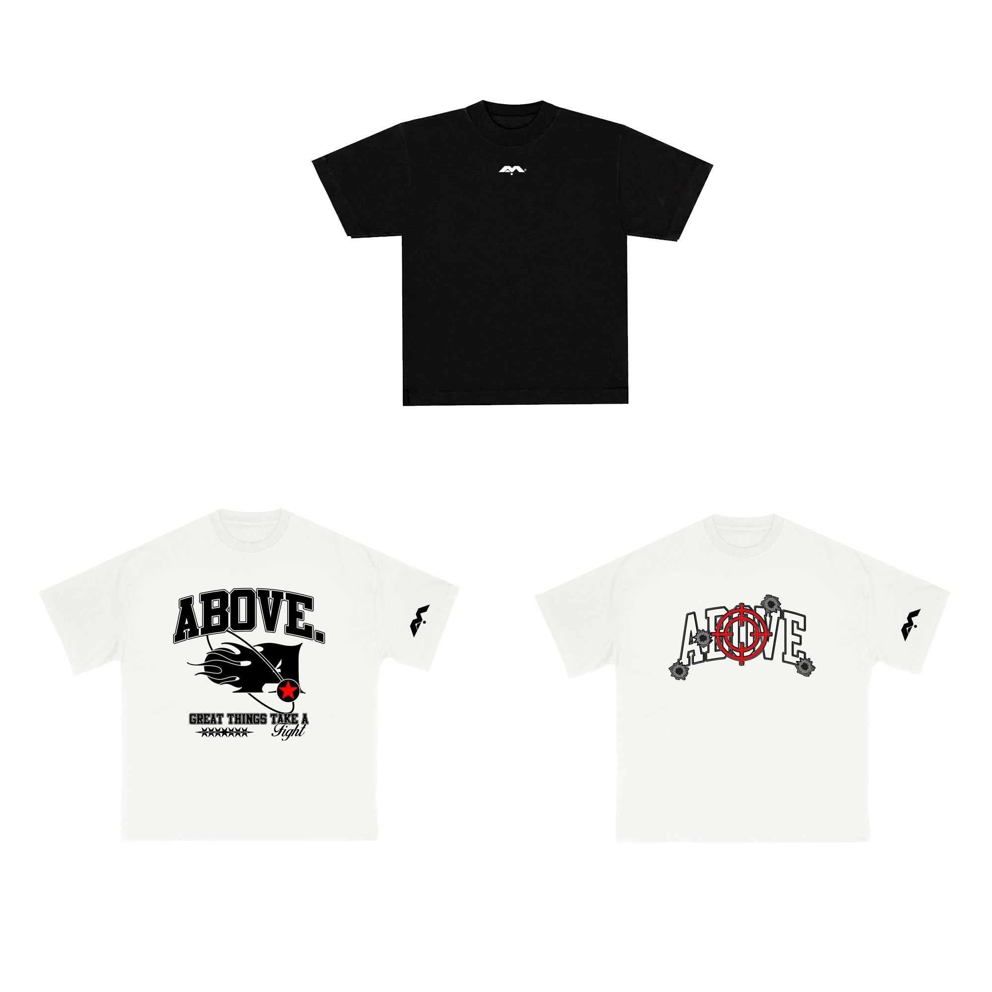 SOLD OUT. (3 T-SHIRTS $20)