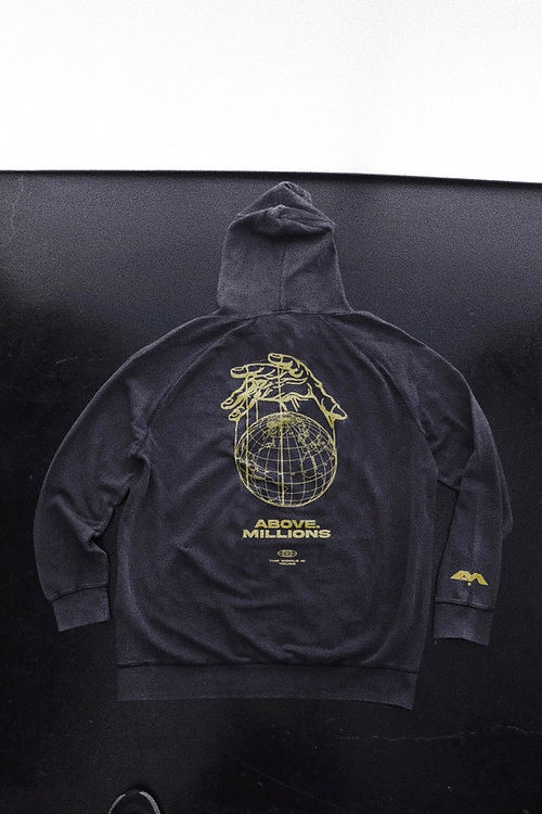 (UPGRADED QUALITY) GLOBAL DOMINATION MIDWEIGHT HOODIE 🌐✨