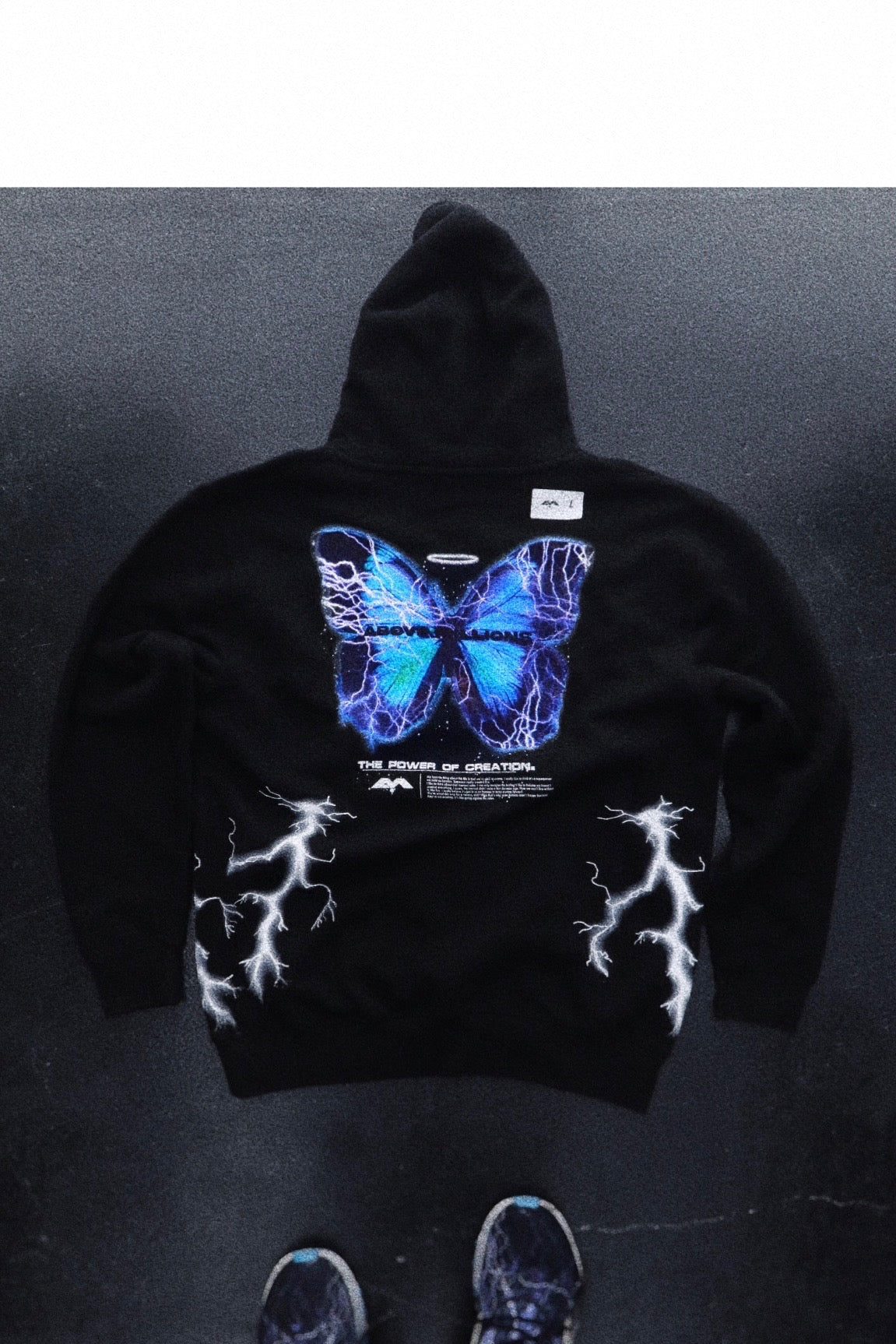 🚨PROMO CODE NOT VALID🚨 CHARGED UP. 🦋⚡️✨ HEAVYWEIGHT HOODIE