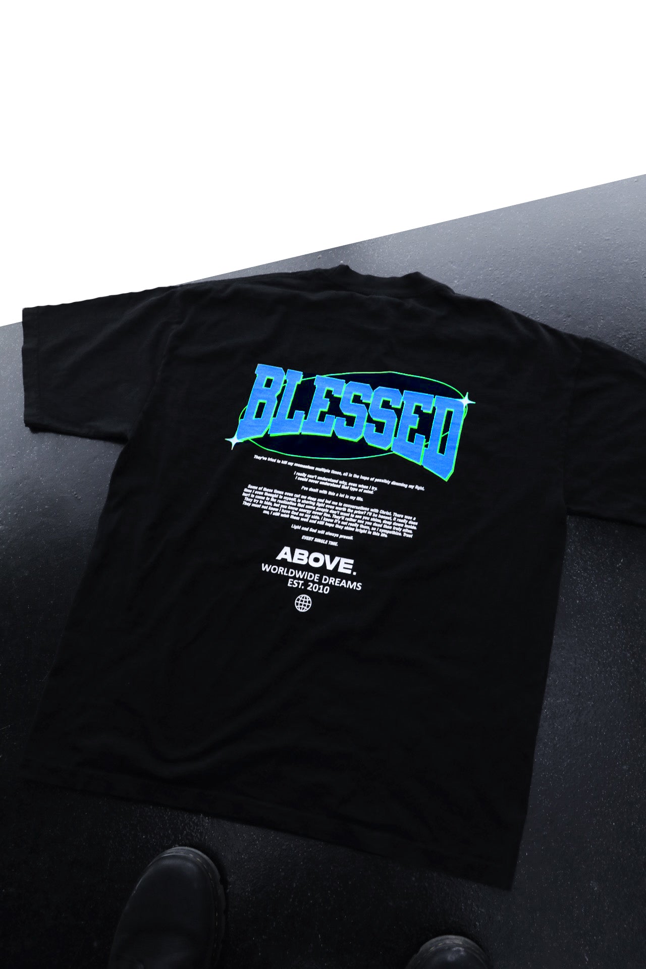 BLESSED. 🙏✨(BLUE EDITION) HEAVYWEIGHT