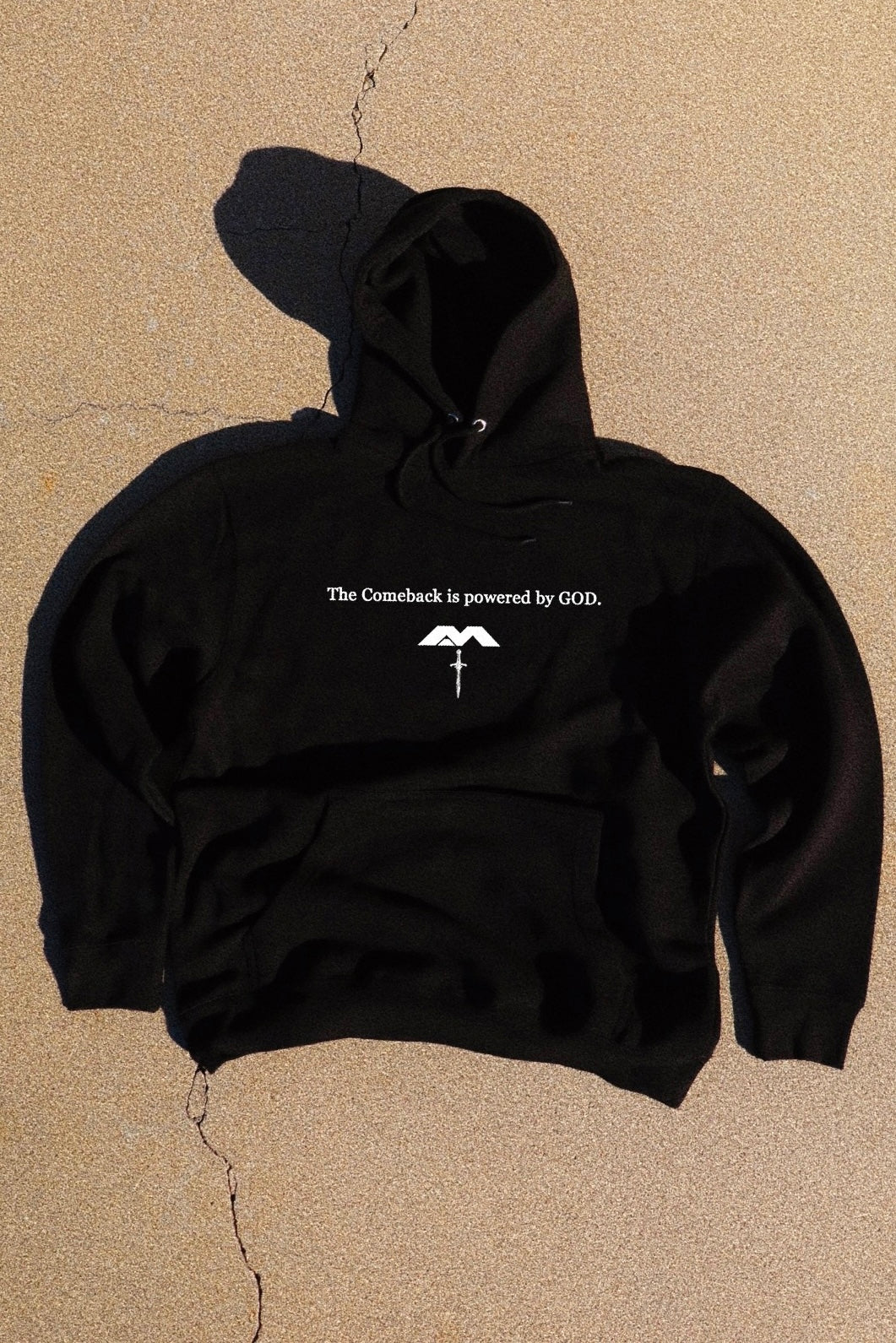 THE COMEBACK IS POWERED BY GOD.