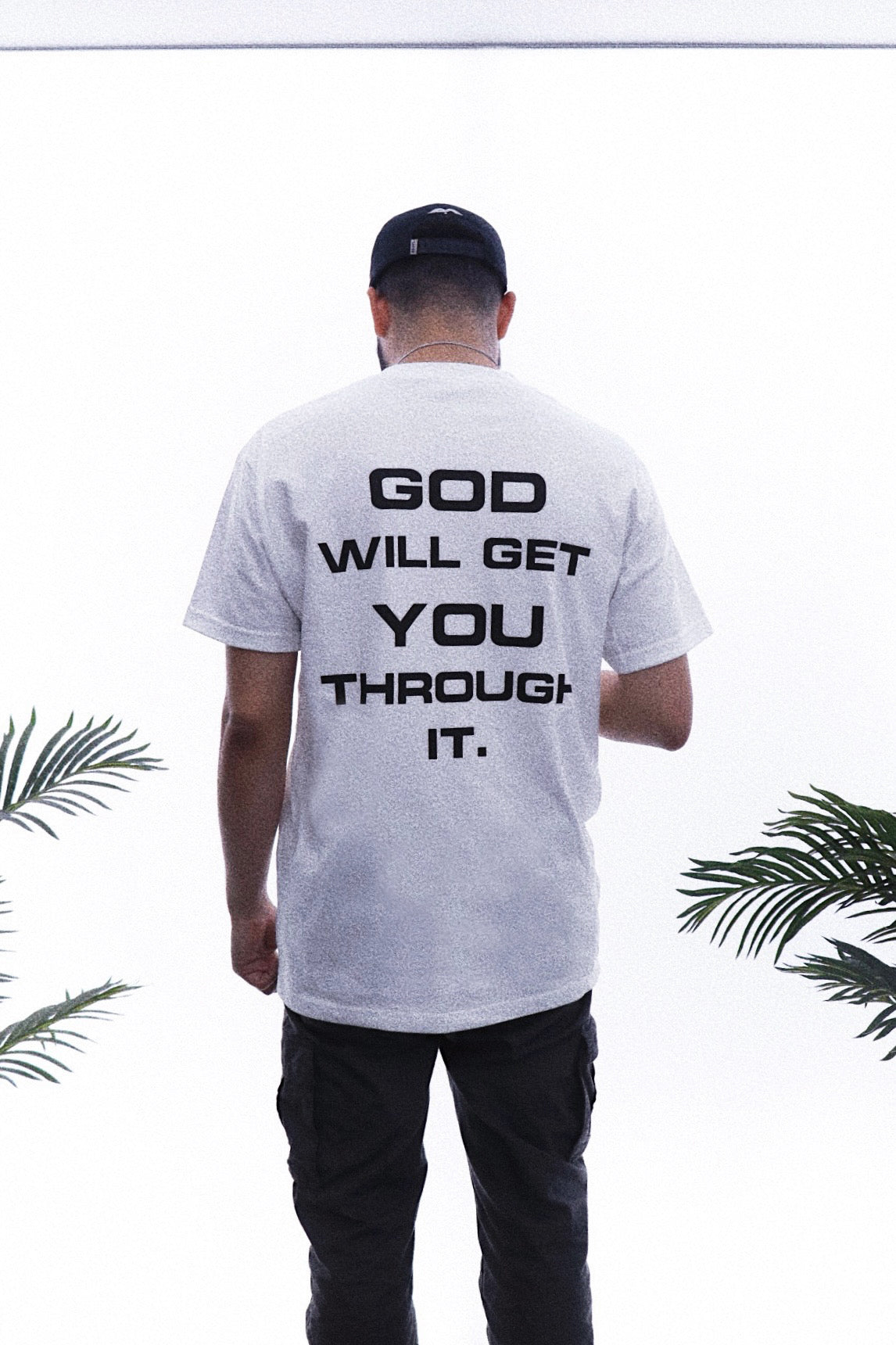 GOD WILL GET YOU THROUGH IT. 🙏✨ REGULAR T-SHIRT