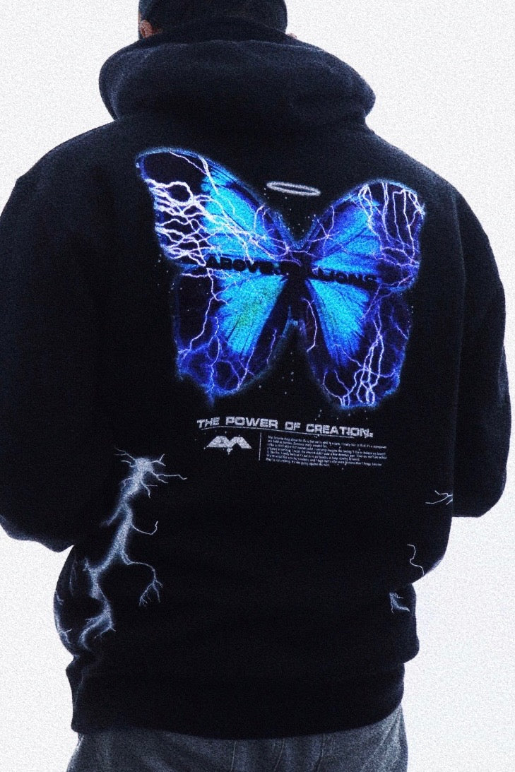 🚨PROMO CODE NOT VALID🚨 CHARGED UP. 🦋⚡️✨ HEAVYWEIGHT HOODIE