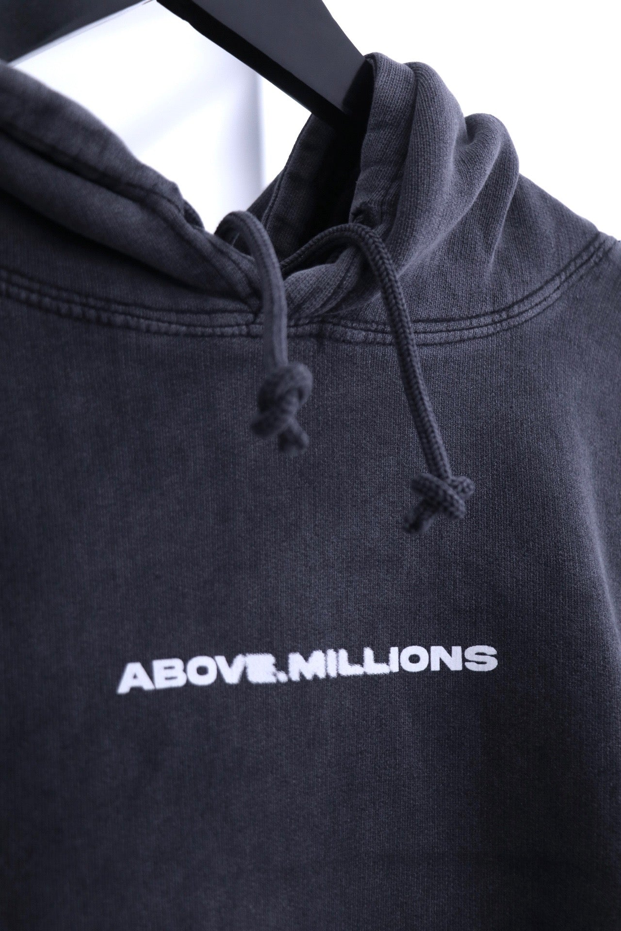 (UPGRADED QUALITY) BLURRY TEXT ONLY VINTAGE MIDWEIGHT HOODIE