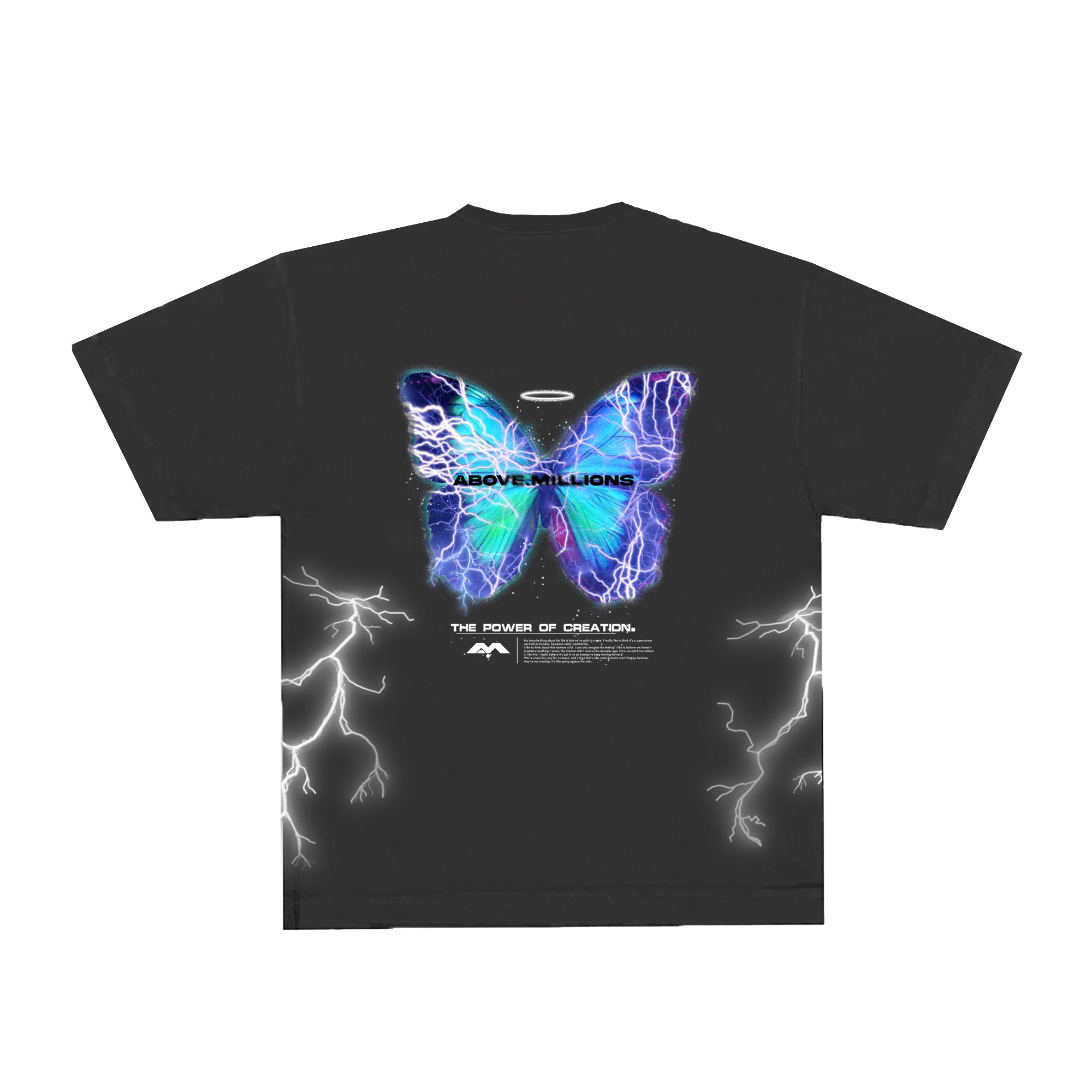 🚨PROMO CODE NOT VALID🚨 CHARGED UP. 🦋⚡️✨ HEAVYWEIGHT T-SHIRT