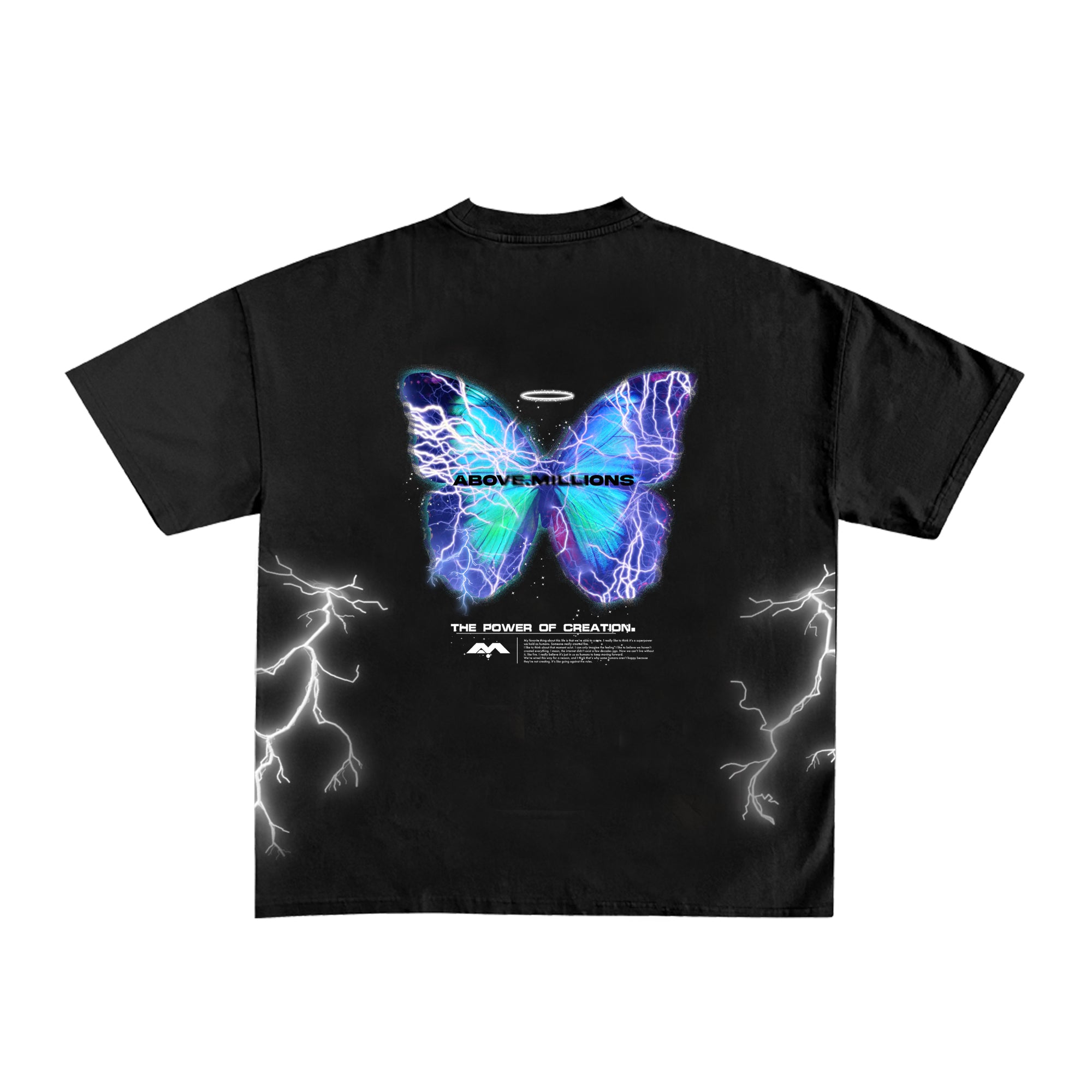 🚨PROMO CODE NOT VALID🚨 CHARGED UP. 🦋⚡️✨ HEAVYWEIGHT T-SHIRT