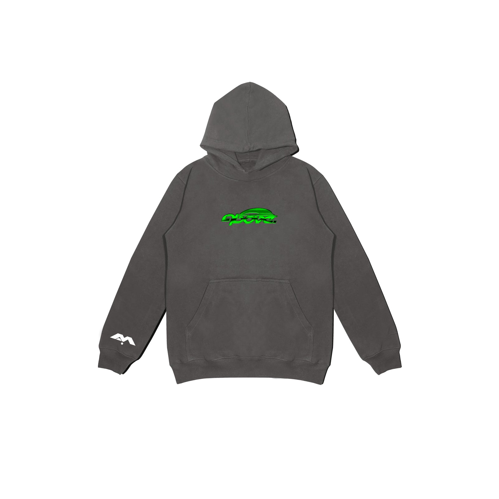 GREEN LOGO HOODIE